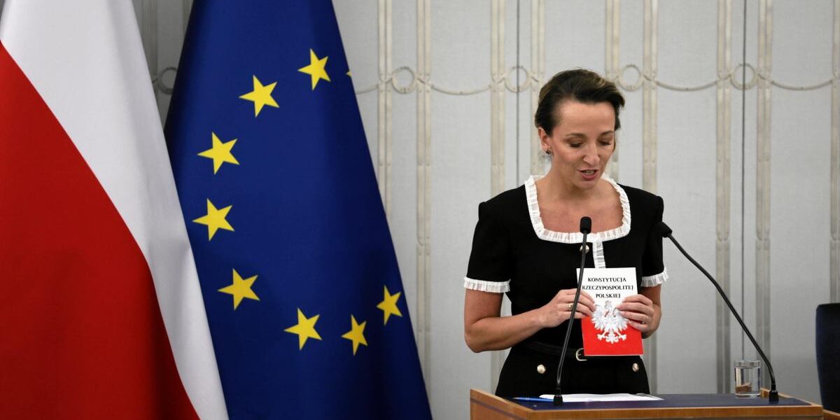 Yeni Ombudsman Sylwia Gregorczyk-Abram Parlamento’da Yemin Etti, PiS Milletvekilleri Salonu Terk Etti