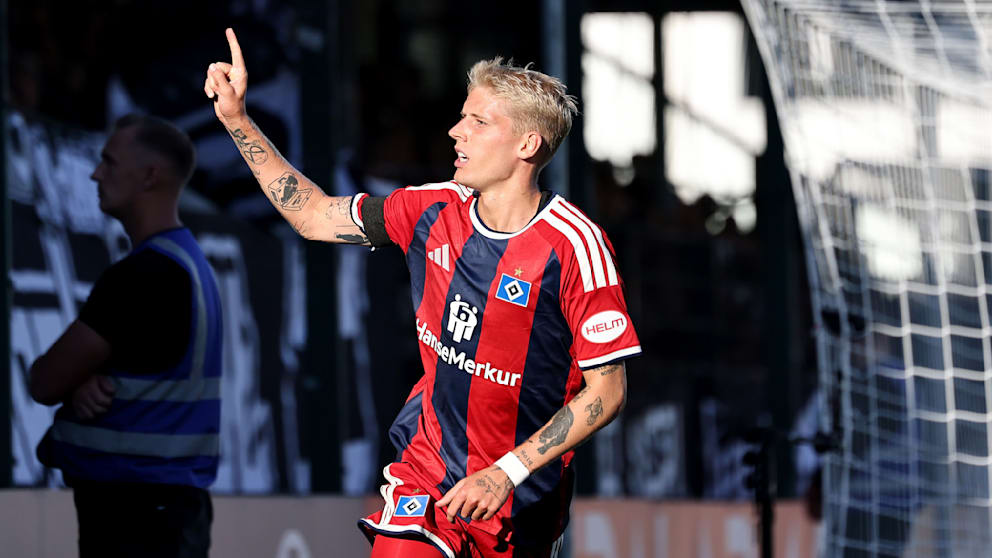 Albert Grønbaek HSV’de Yükselişe Geçti ve Kupada İki Gol Attı