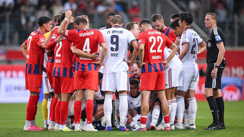 Bayern Münih’in Heidenheim ile Oynadığı Hazırlık Maçında Jamal Musiala Yeniden Fenalaştı