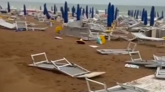 Kuzey İtalya’da Şiddetli Fırtına: Adriyatik Sahilindeki Tatil Beldesinde Büyük Hasar