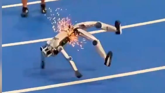 Pekin ve Seul’deki Robot Olimpiyatları’nda İnsansı Robotlar Yarışıyor