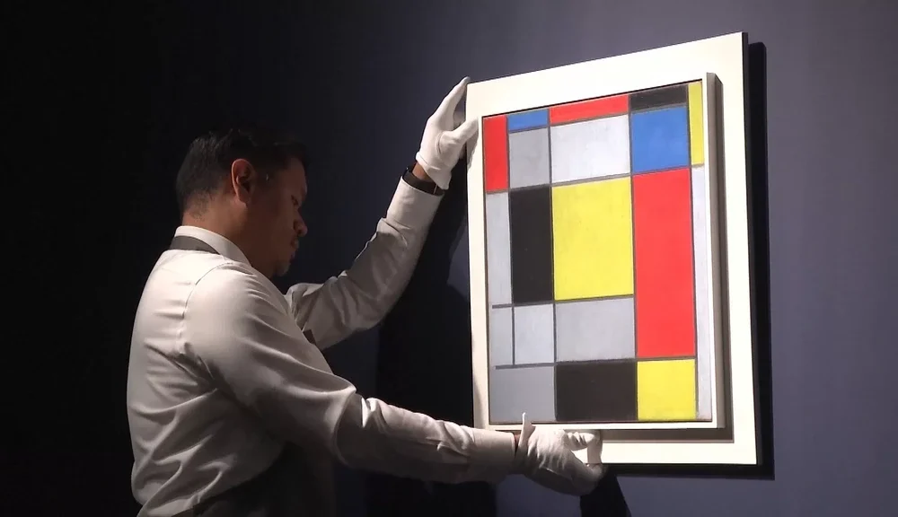 Piet Mondriaan’ın 25 Yıldır Kamuoyundan Uzak Olan Eseri Londra’da Açık Artırmaya Çıkıyor